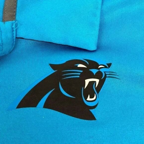 Nike Dri-Fit NFL Carolina Panthers Polo Shirt - Picture 3 of 9